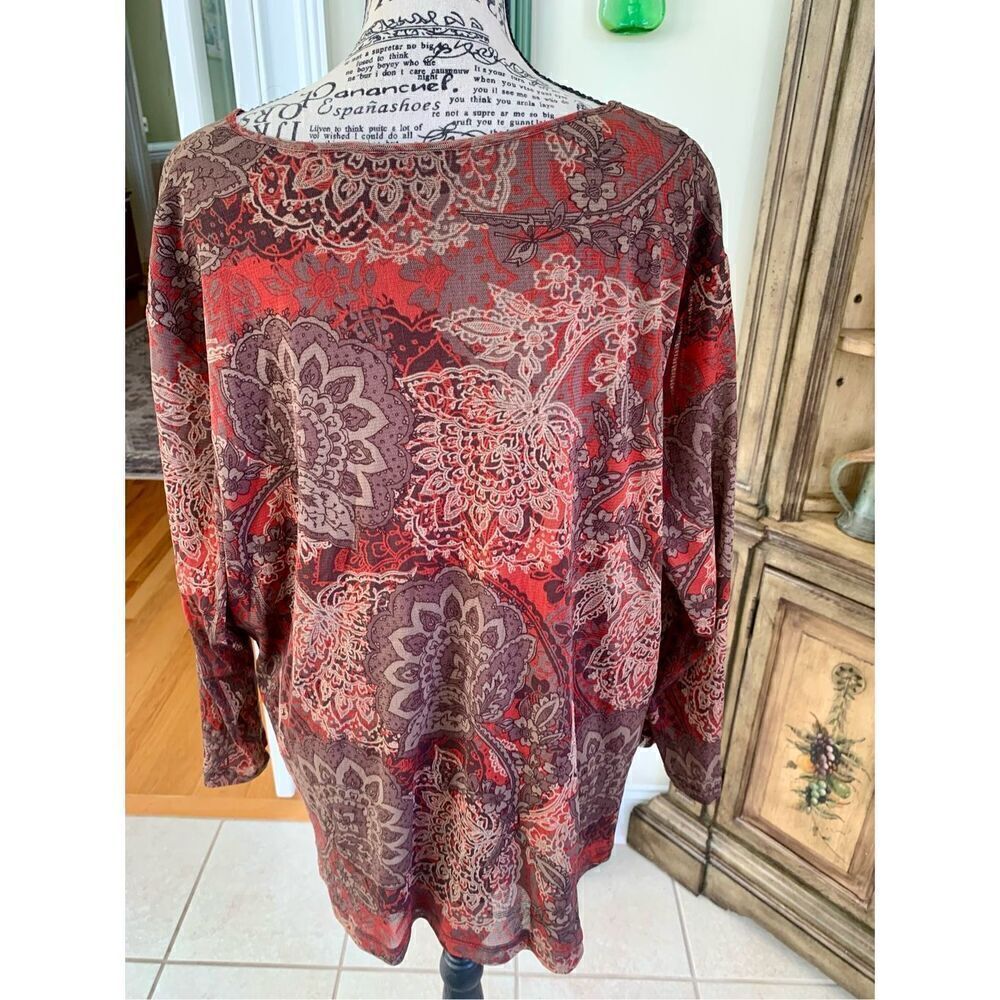 Croft & Barrow Fall Blouse - Picture 2 of 5